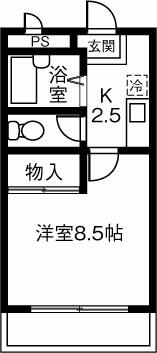 同じ建物の物件間取り写真 - ID:223029593626