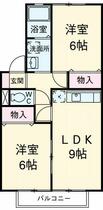 アビタシオン 202 ｜ 愛知県春日井市東野町西３丁目（賃貸アパート2DK・2階・49.85㎡） その2