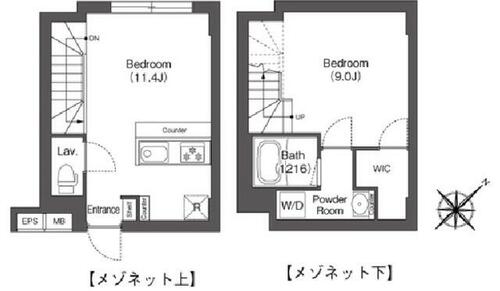 同じ建物の物件間取り写真 - ID:213102110847