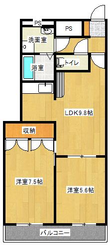 同じ建物の物件間取り写真 - ID:228048752872