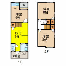 阪野借家 1 ｜ 愛知県名古屋市緑区鳴海町字前之輪（賃貸一戸建3DK・--・67.00㎡） その2