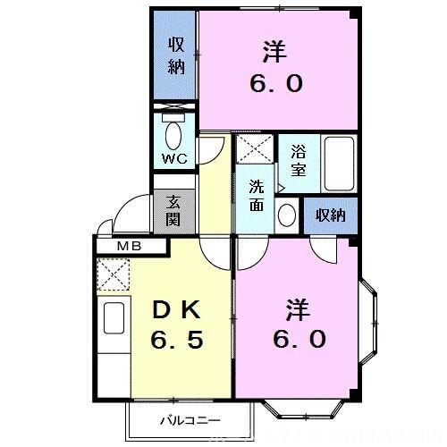 同じ建物の物件間取り写真 - ID:223032244074