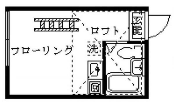 鷺ノ宮の家｜東京都中野区鷺宮３丁目(賃貸アパート1R・2階・9.99㎡)の写真 その2