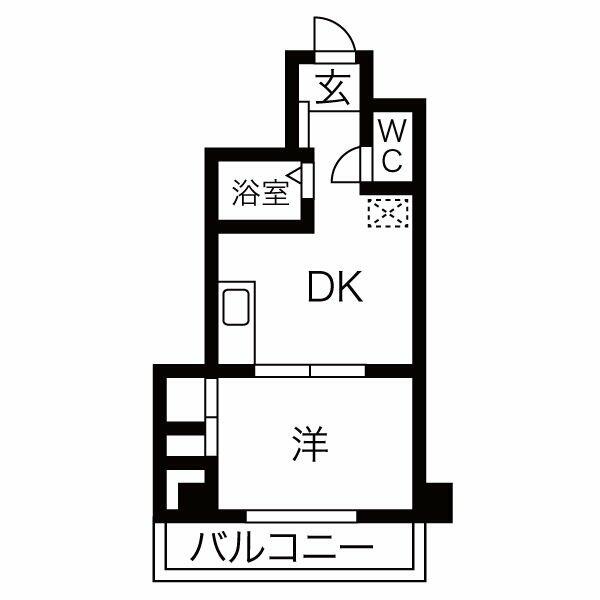 第５名昭ビル 407｜愛知県名古屋市名東区一社１丁目(賃貸マンション1DK・4階・31.70㎡)の写真 その1