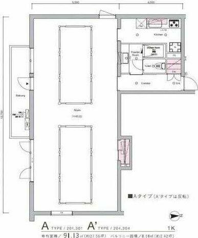 同じ建物の物件間取り写真 - ID:214049092350