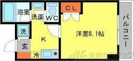 グリーンハイツ豊川ＩＩ｜大阪府茨木市豊川５丁目(賃貸マンション1K・3階・24.88㎡)の写真 その2