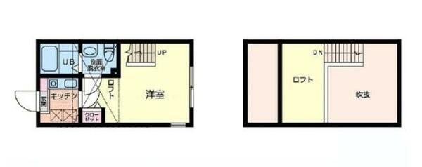 ゼクス鶴ヶ峰｜神奈川県横浜市旭区鶴ケ峰本町１丁目(賃貸アパート1K・1階・19.51㎡)の写真 その2