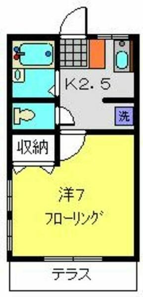 サウスポート 103｜神奈川県横浜市港南区港南台２丁目(賃貸アパート1K・1階・23.10㎡)の写真 その2