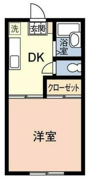 ハミングベイサイド｜千葉県市原市八幡(賃貸アパート1DK・1階・26.49㎡)の写真 その2