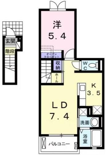 同じ建物の物件間取り写真 - ID:211046759252