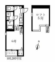 ハーモニーテラス切戸町 105 ｜ 愛知県名古屋市熱田区切戸町３丁目（賃貸アパート1K・1階・20.55㎡） その2