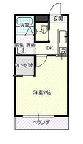 山形県山形市小白川町１丁目（賃貸マンション1K・3階・28.00㎡） その2