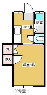 同じ建物の物件間取り写真 - ID:207001195108