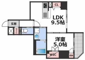 Ｌａ　ＣＡＳＡ　上汐  ｜ 大阪府大阪市天王寺区上汐４丁目（賃貸マンション1LDK・2階・37.41㎡） その2