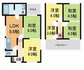 下加茂１丁目５－４テラスハウスのイメージ