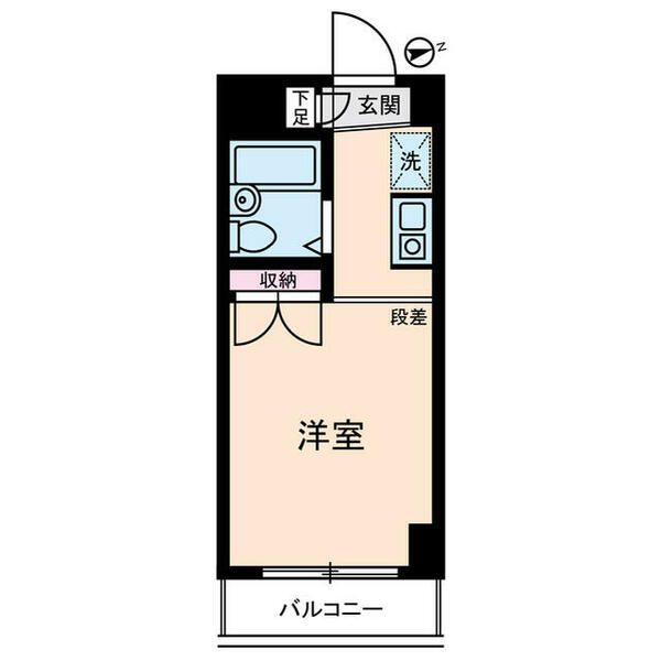 エバーグレース西府 0403｜東京都府中市西府町２丁目(賃貸マンション1R・4階・17.00㎡)の写真 その2