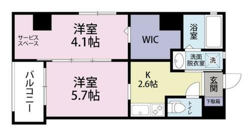 同じ建物の物件間取り写真 - ID:240028661510