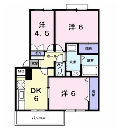 同じ建物の物件間取り写真 - ID:213103170905