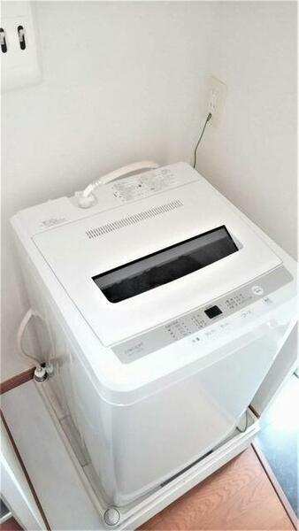 画像12:洗濯機付き。
