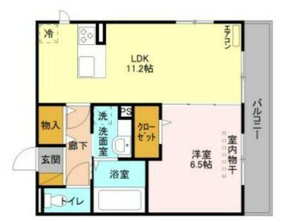 ステーションヒルズ本八幡｜千葉県市川市南八幡１丁目(賃貸アパート1LDK・2階・44.03㎡)の写真 その2