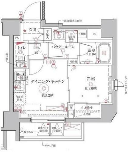 同じ建物の物件間取り写真 - ID:213103710355