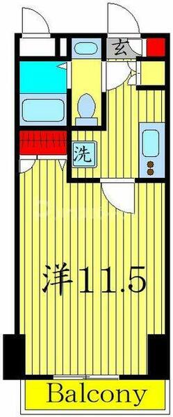 アーバンフラッツ池袋プレミアム 2304｜東京都豊島区西池袋１丁目(賃貸マンション1K・23階・29.10㎡)の写真 その2