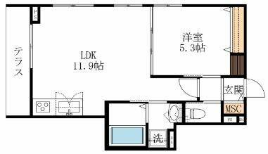 メゾンドプルニエ 101｜東京都町田市金森７丁目(賃貸マンション1LDK・1階・40.63㎡)の写真 その2