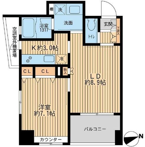 同じ建物の物件間取り写真 - ID:213102223048