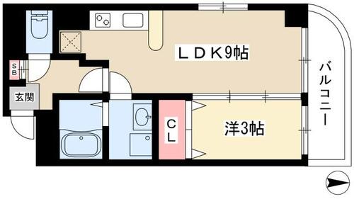 同じ建物の物件間取り写真 - ID:223031729594