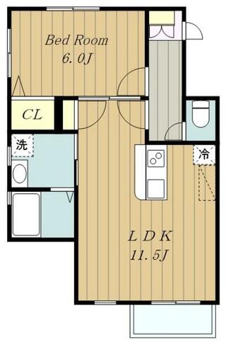 同じ建物の物件間取り写真 - ID:214055197571