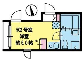 東京都大田区羽田３丁目（賃貸マンション1R・5階・17.89㎡） その1