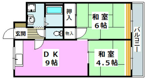 オークマンションの間取り