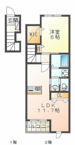 同じ建物の物件間取り写真 - ID:228047837918