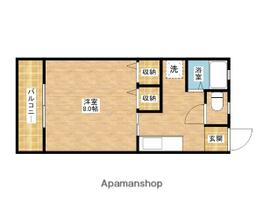 スカイハイツ真舟 202 ｜ 千葉県木更津市真舟１丁目（賃貸アパート1R・2階・23.00㎡） その2