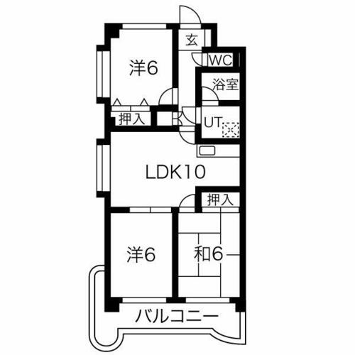 チェリーミニオン107の間取り