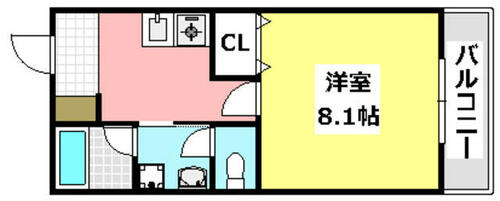 同じ建物の物件間取り写真 - ID:227081535945