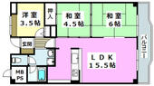 阪急東茨木ハイタウン白川高層住宅４号棟のイメージ