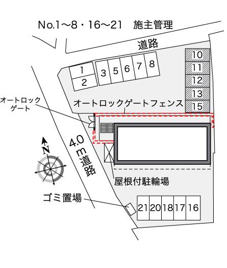 大阪府東大阪市衣摺３丁目(賃貸マンション1K・3階・20.81㎡)の写真 その2