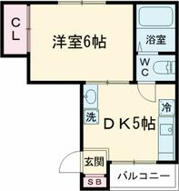 内田マンション 202 ｜ 東京都立川市富士見町１丁目（賃貸マンション1DK・2階・24.30㎡） その2