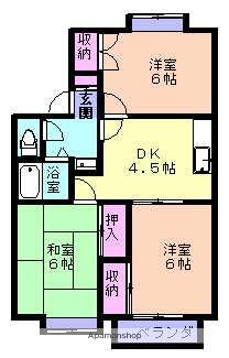 同じ建物の物件間取り写真 - ID:203000419792