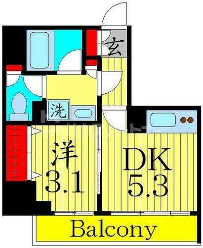 同じ建物の物件間取り写真 - ID:213103407124