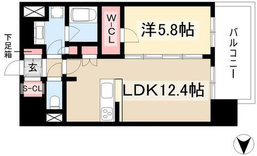 同じ建物の物件間取り写真 - ID:223033434672