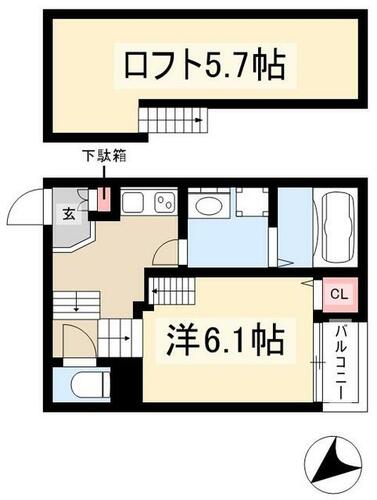 同じ建物の物件間取り写真 - ID:223031872348