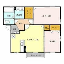 リビングタウン荒池　Ｃ 201 ｜ 愛知県名古屋市天白区平針南４丁目（賃貸アパート2LDK・2階・64.27㎡） その4