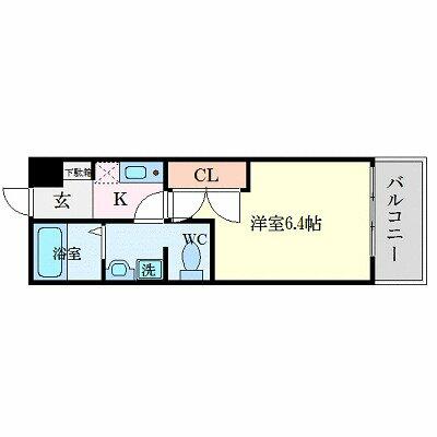 ＳＷＩＳＳ京橋 1004｜大阪府大阪市都島区東野田町１丁目(賃貸マンション1K・10階・20.90㎡)の写真 その2