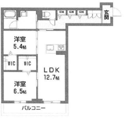 同じ建物の物件間取り写真 - ID:211046865809