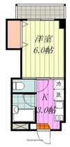 リバティ立花 205 ｜ 愛媛県松山市立花１丁目（賃貸マンション1K・2階・20.00㎡） その2