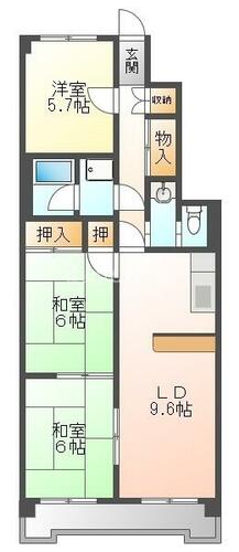 同じ建物の物件間取り写真 - ID:223032244002