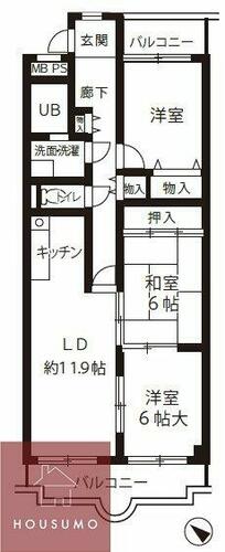 同じ建物の物件間取り写真 - ID:227082646950