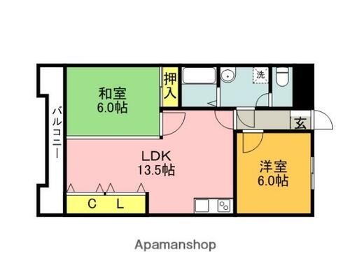 同じ建物の物件間取り写真 - ID:240028228853